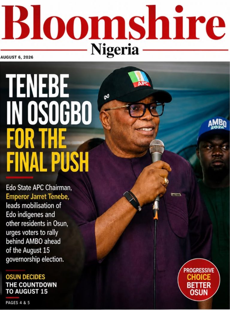 Tenebe Leads APC Mobilisation in Osun…..Rallies Edo indigenes, other residents behind AMBO…..Says August 15 poll offers chance to sustain progressive governance